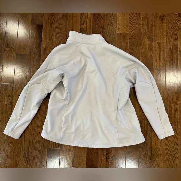 REI soft shell jacket gray full zip - women’s xl - Picture 5 of 6